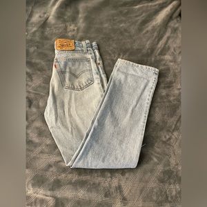 Levi Light Washed W32 L32 Baggy Boyfriend Jeans